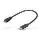 goobay USB-C adapter 20cm Sort goobay USB-C adapter 20cm Sort